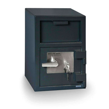 Hollon FD-2014K Front Load Depository Safe with Key Lock